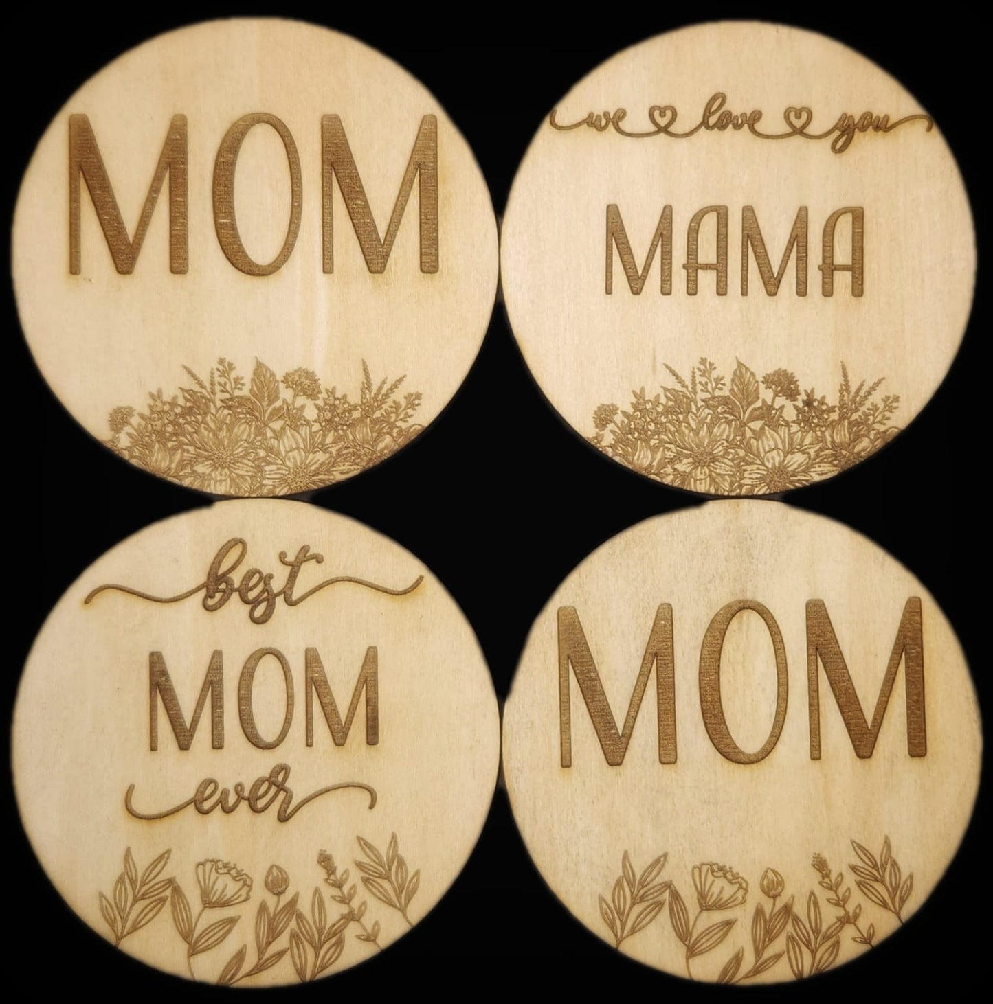 Mom Coasters (Set of 4)