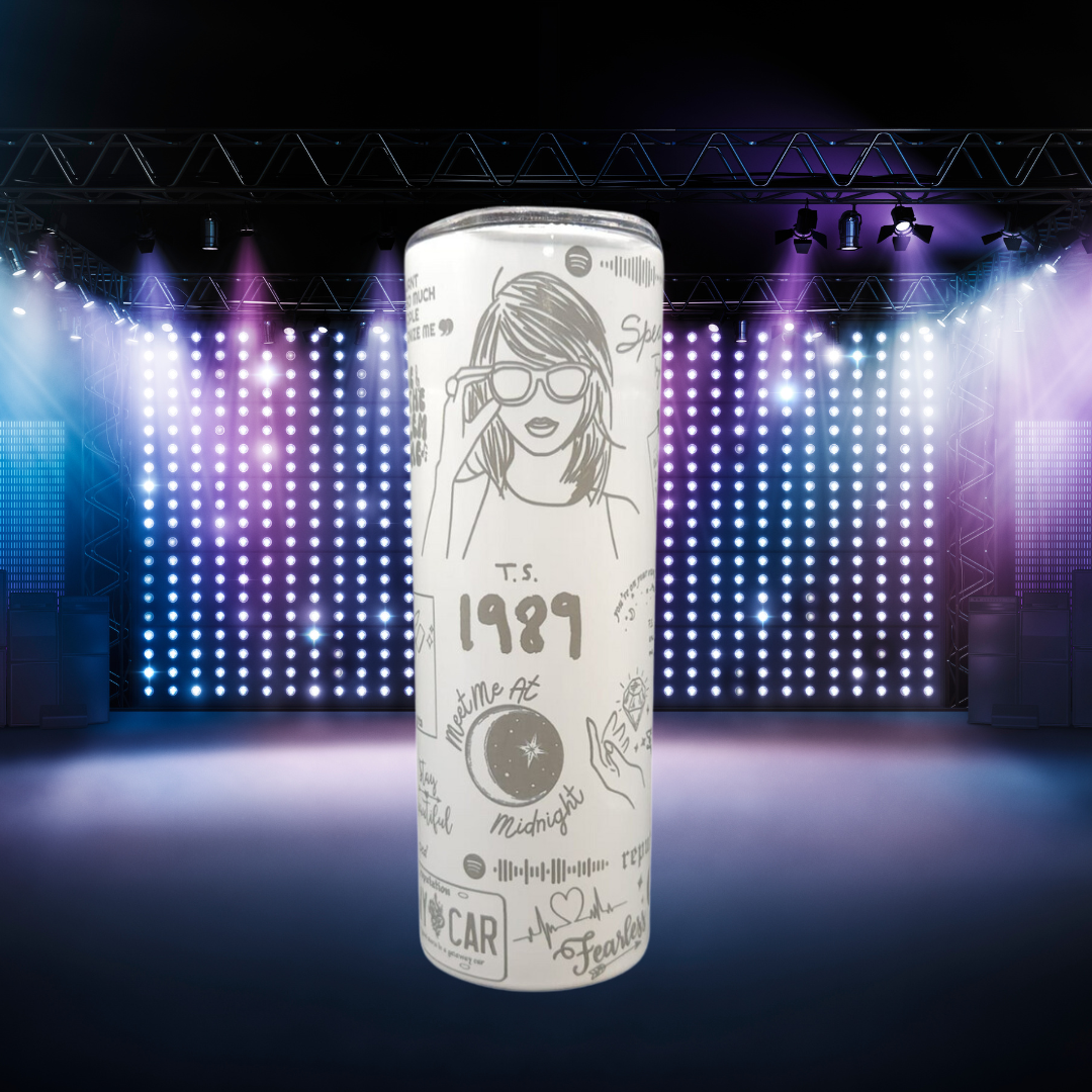 Pop Culture, TS Inspired Skinny Tumbler #1 (20oz)