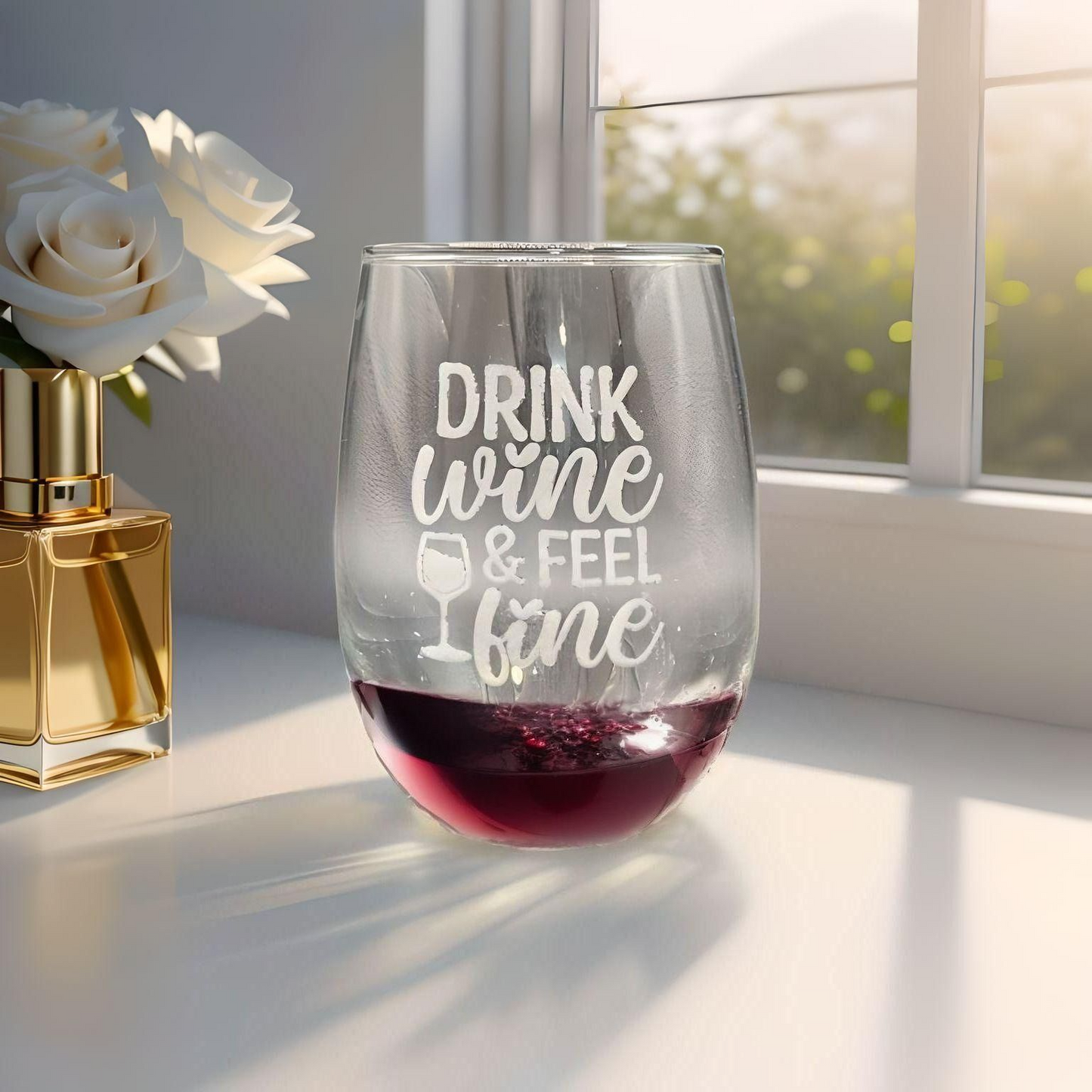 Stemless Wine Glasses (21oz)